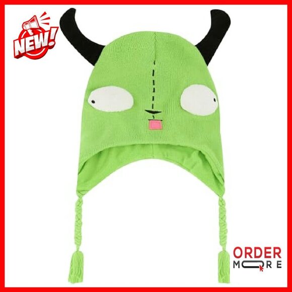 Winter Knit Beanie with Ears for Cosplay and Cold Weather main image 7